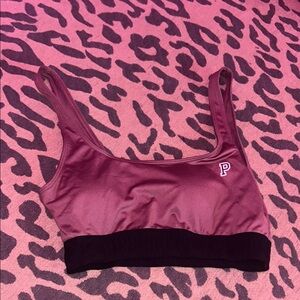 PINK Victoria's Secret Mauve Sports Bra